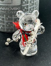 Swarovski Kris Bear With Skis by Martin Zendron 1999-2004 234710 7637 - Lot 48