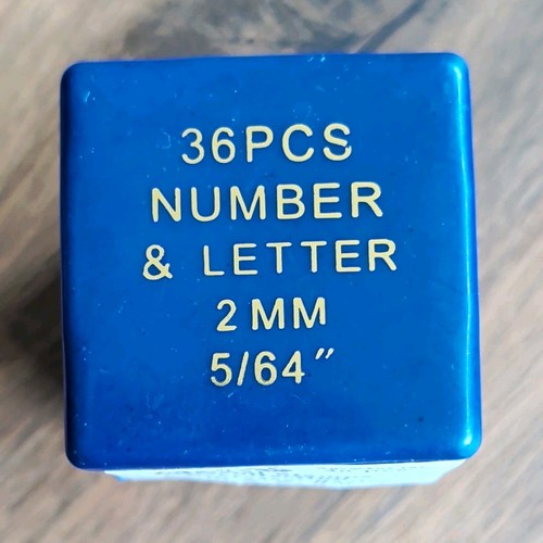 Metal complex 36pcs - metal, letter