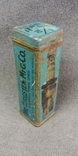 1920s Blue Advertising Tin