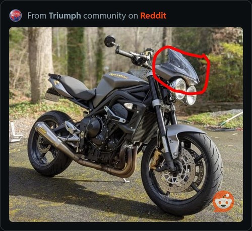 Triumph street triple fly - triumph,