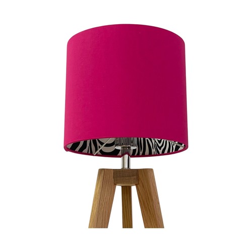 Lampshade cerise hot pink - lampshade,