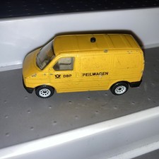 Siku VW Volkswagen T4 "DBP Tracking Car" in yellow slight playwear loose