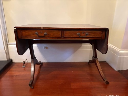 Antique mahogany regency style - antique,