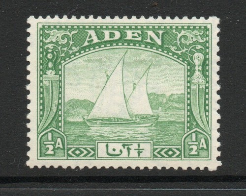 Aden 1937 dhows a - dhows, ½a