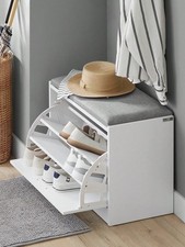 hallway shoe bench with flip
