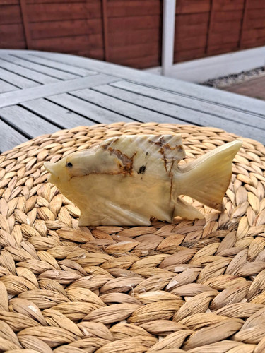 Vintage carved onyx marble - vintage,