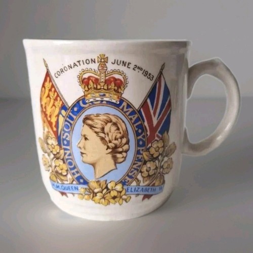 Coronation mug queen - coronation, elisabeth