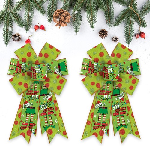 Pieces christmas bows for - pieces,