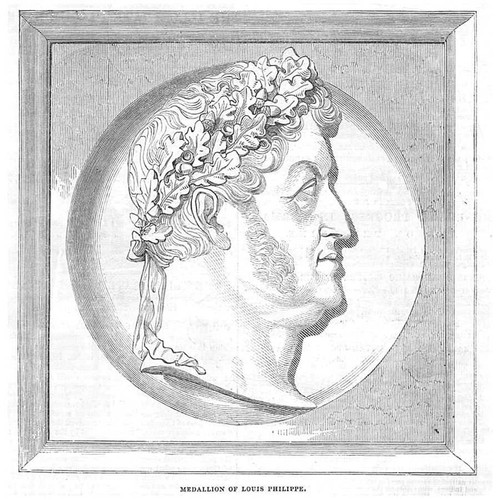 Medallion portrait king - portrait,