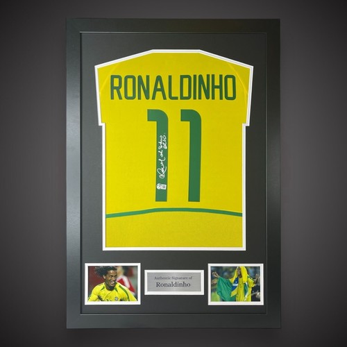 Ronaldinho signed brazil - signed,