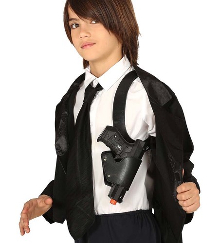 Childs police gun shoulder - police,