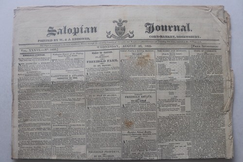 Salopian journal and courier - salopian,