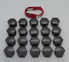 WHEEL NUT COVERS FOR VAUXHALL