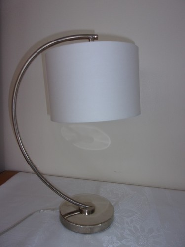 Silver lamp base - silver,
