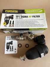 Fernox TF1 Sigma HP Filter Heat Pump with 28mm butterfly Valves, new and boxed