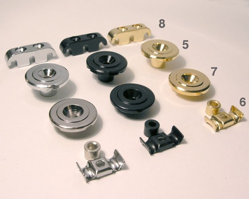 Bass guitar string retainers - bass,