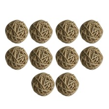 Rattan Wicker Balls Bowl
