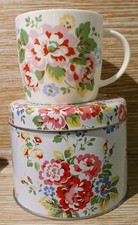 NEW Cath Kidston Spray Flowers Mug In A Tin Queens Fine China