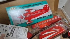 EZ Pitts Special rc ARF biplane by OK model  Japan  98cm Length 83cm - NEW
