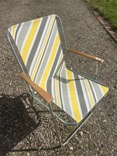 Vintage Retro Striped Folding