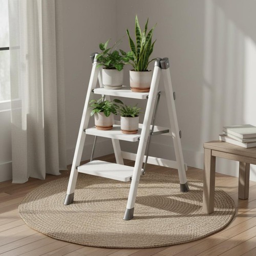 Step folding ladder non slip - folding, non-slip