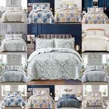 3 Piece Quilted Bedspread