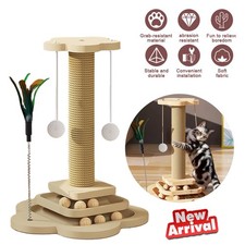 Wood Cat Scratching Posts Cat