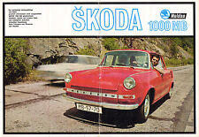skoda 1000 mb sales brochure ! german !