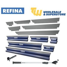 Refina X-Skim Spatula Skimming PLAZI Stainless Steel Interchangeable Roll Grip