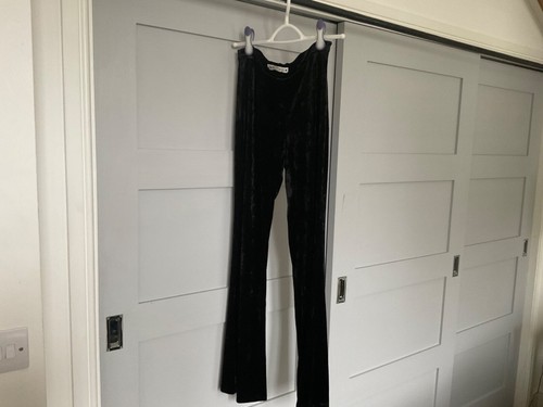 Zara black velvet - , stretch