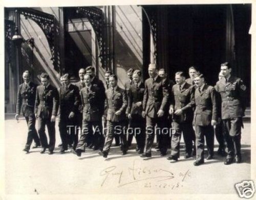 Guy gibson signed photo print - guy,
