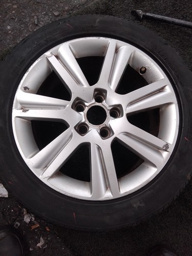 Audi silver alloy rim - a4,