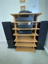 Linn joblot 2 pre amps,Kremlin tuner,keilidh speakers,turntable & solid oakstand