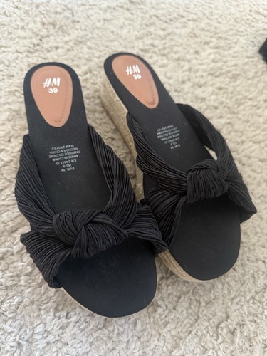 Black espadrille - h&m,