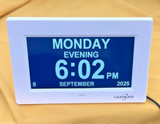 Cazokasi - Day & Date Clock for Elderly (CXSM0007)