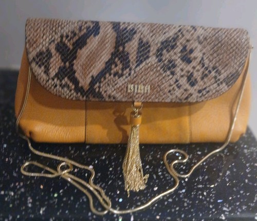 Biba summer mustard leather - biba,