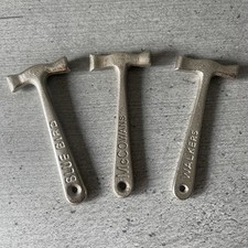 3 X VINTAGE TOFFEE HAMMERS -