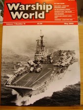 WARSHIP WORLD MILIARY SHIP BOAT MAG MAY 2002 HMS VALIANT HMAS MELBOURNE