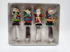 Vtg Christmas Santa Cheese