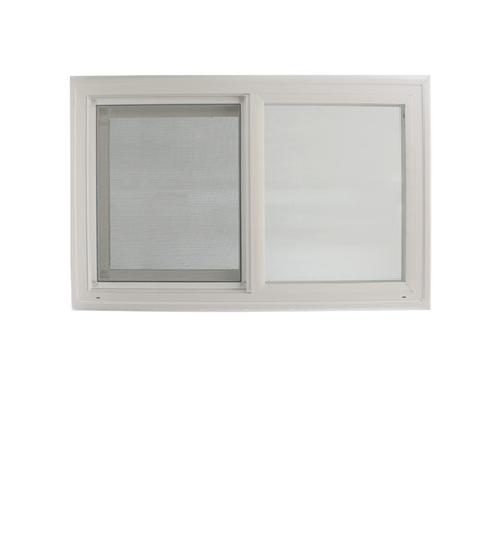 Double pane horizontal window - pane,