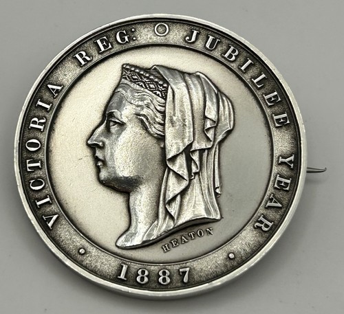 Silver queen victoria 1887 - queen,