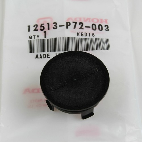 Genuine honda cam seal plug - cam,