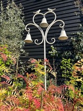 Cream Heart Bird Bells