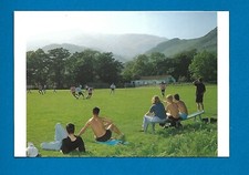 Football postcard - Shepherdsbridge v Kirkby Stephen, Coniston 1991