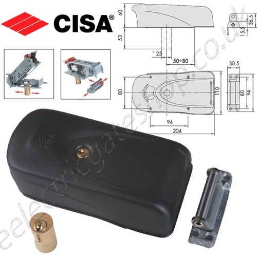 Electric gate lock - gate,