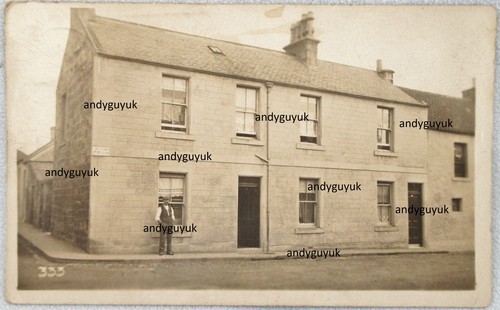 Real photo postcard pittenweem - photo,