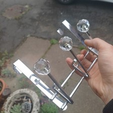 Over the Door Hanger small 3 crystals