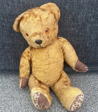 Vintage jointed teddy bear retro antique growler Restoration project chad valley