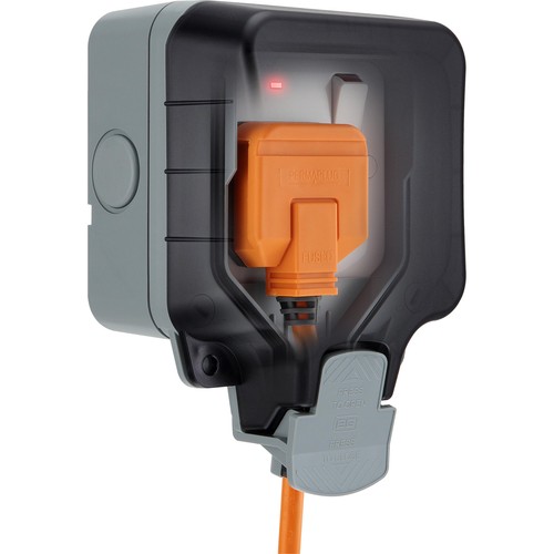 Outdoor single switched power - switched,