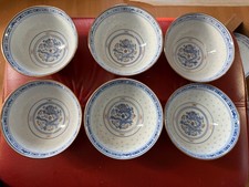 6 x vintage Chinese Jingdezhen